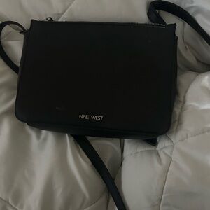 Nine West Elegant Black Shoulder Bag